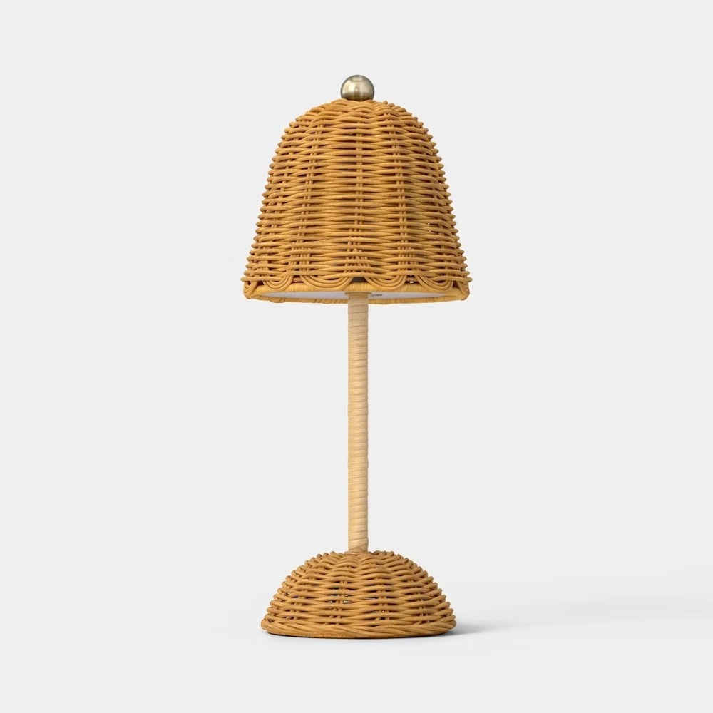 Woven Bell Shaped Stick Portable Lamp - Threshold, Target Christmas 2026